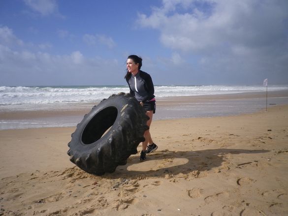 Beach training