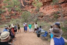 Kimberley Writers Festival storytelling, Mirima National Park