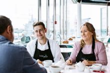 Russell, James and Jessica from Wild Gastro
