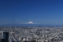 Shibuya Sky view of Mt Fuji