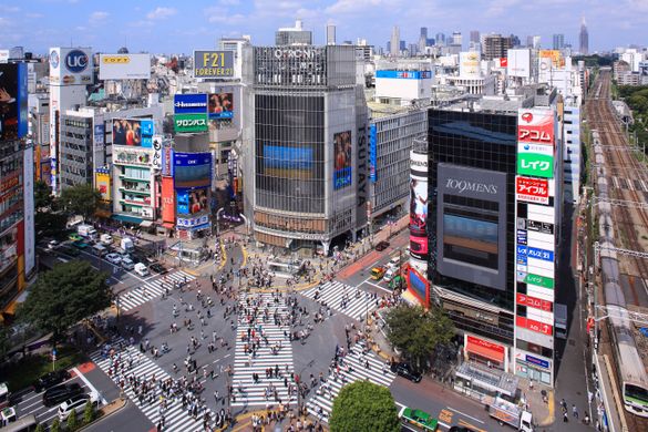 Shibuya Scramble Crossing