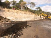 Sandbagging at Clarkes Beach by Reflections Holiday Parks