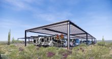 Covered RV Camp Sites, Verde Ranch RV Resort