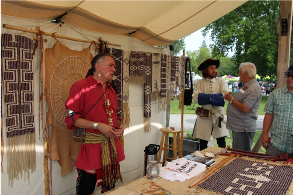Photo credit: Parks Canada: A beautiful wampum collection	