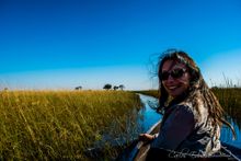 Mokoro ride, Okavango Delta, Botswana