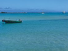 Crystal clear waters of the Galapagos Islands
