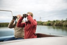 Cruise-lovers should be sure to pack a pair of hand-crafted binoculars from SWAROVSKI OPTIK