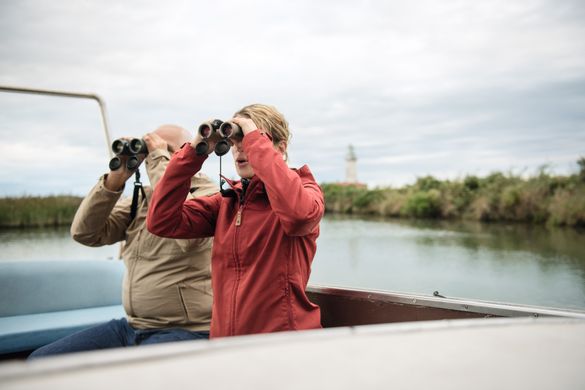 Cruise-lovers should be sure to pack a pair of hand-crafted binoculars from SWAROVSKI OPTIK