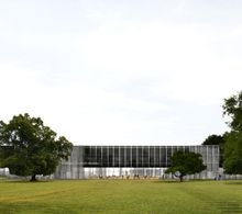 Draft Bauhaus Museum Dessau, View City Park