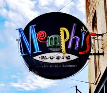 Memphis Neon Sign on Beale Street. (Source: Bob Hazlett)