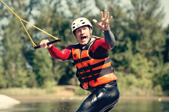 Cable wakeboarding at Tattershall Lakes