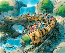 The Seven Dwarfs Mine Train at Walt Disney World Resort