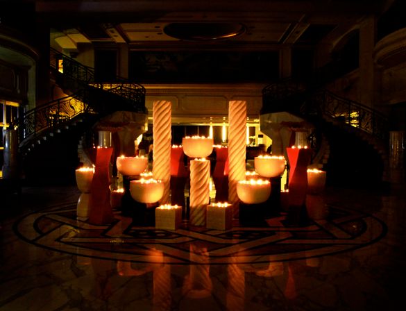 Lights off at lobby, Royal Plaza on Scotts