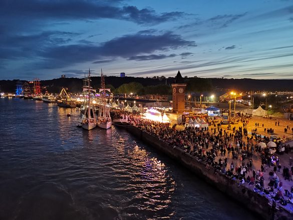 Armada depuis Pont Flaubert