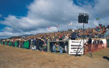 Great Views from the Gold Pass Grandstand