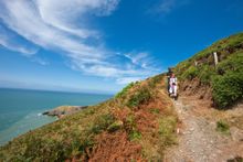 Walking on the Ceredigion Coast