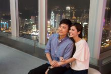 於天际100欣赏「爱在天际」光影汇演