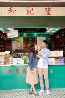 昂坪市集的港式地道小食