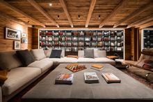 Chalet Arula Living area