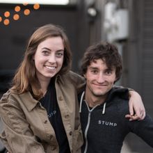 Emily and Brian Kellet, owners of STUMP