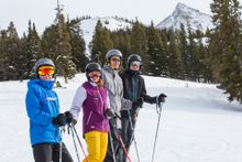 Family-friendly skiing at Crested Butte Mountain Resort. 