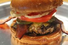 Rodeo Goat Burgers in the West 7th District 