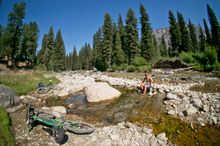 Powerplant Hot Springs is the perfect reward after a hard day's ride.