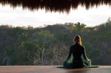 Woman Meditating