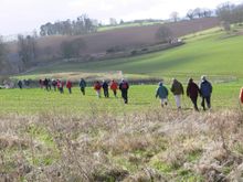 Walking in the valley