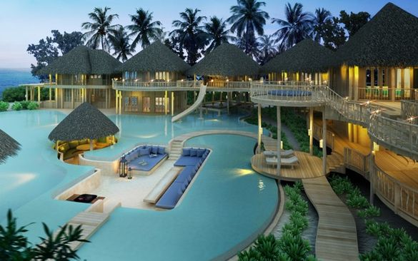 9 bedroom villa Soneva Fushi