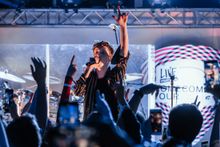 Troye Sivan performs in Perth, Australia at the second stop of the Live at Aloft Hotels Homecoming Tour. Image Credit: Jess Gleeson