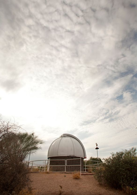 Free Star Parties are held monthly for visitors in Mesa City Limitless.
