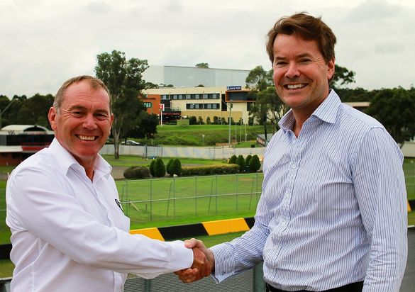 Jonathan Wooller, Managing Partner Alpha Hotels & Resorts & Glenn Matthews, CEO Australian Racing Drivers Club 