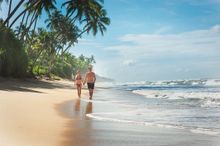 Beach at Reef Sri Lanka