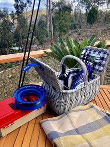 plenty of fishing, kayaking & picnic baskets available