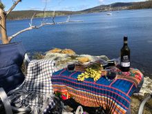 not such a bad spot for our guests to relax with a drink & nibbles @ dusk