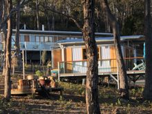 fire-pit, BBQ and picnic platform