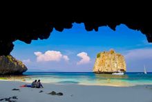 Hin Ha Luk Island, or Ha Island or Tuk Narima Island, is the group of five islands in Mu Ko Lanta National Marine Park, Krabi