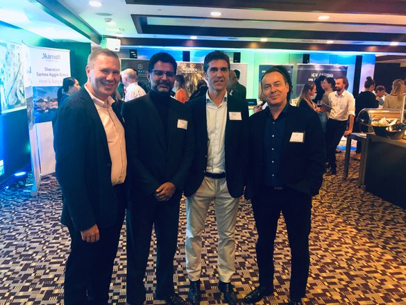 Marriott International's Pacific General Managers at Destination Pacific Islands event in Sydney on Tuesday, 24 September
