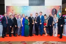 From left to right:  Harry Greig, Communications Manager, Accor Upper Southeast & Northeast Asia and the Maldives Xavier Cappelut, Vice President Operations Accor Premium & Upscale Brands Upper Southeast Asia and the Maldives Gilles Cretallaz, Vice Presid