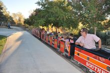 Riding the Train at Hurst Ranch