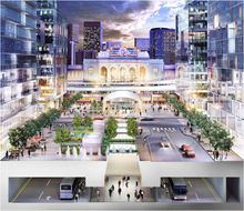 Rendering of the Denver's Union Station. 
