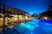 Club Med Nusa Dua adults only zen pool at night 