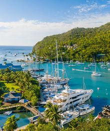The Marina at Marigot Bay, Saint Lucia