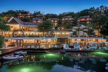 Marigot Bay Resort and Marina, Saint Lucia dockside