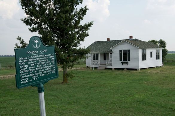 Johnny Cash Boyhood Home