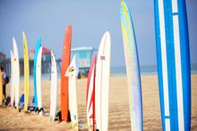 Orange County is known for its great surfing culture.