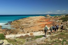 Walking the beautiful Bay of Fires