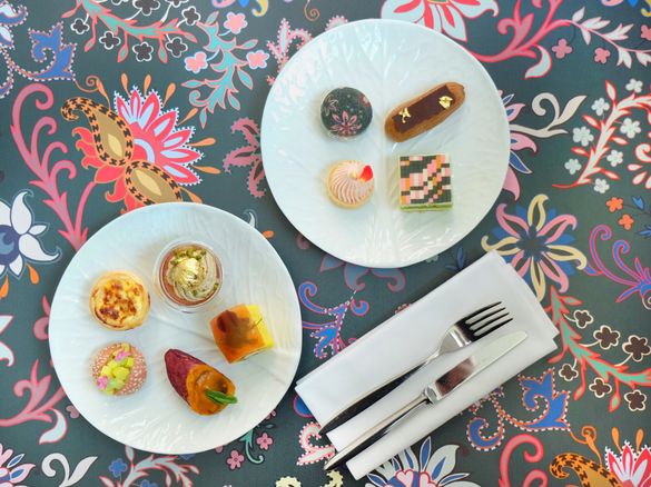 Tory Burch Autumn Afternoon Tea at InterContinental Hong Kong's Lobby Lounge