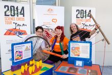Science communicators from Australia and Japan will lead Questacon's Science Circus tour to Japan in April 2014.